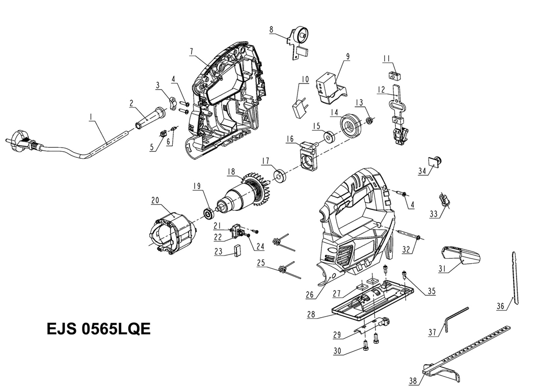 Запчасти Elitech ПЛ 0560ЛЭ Промо Е2206.006.00