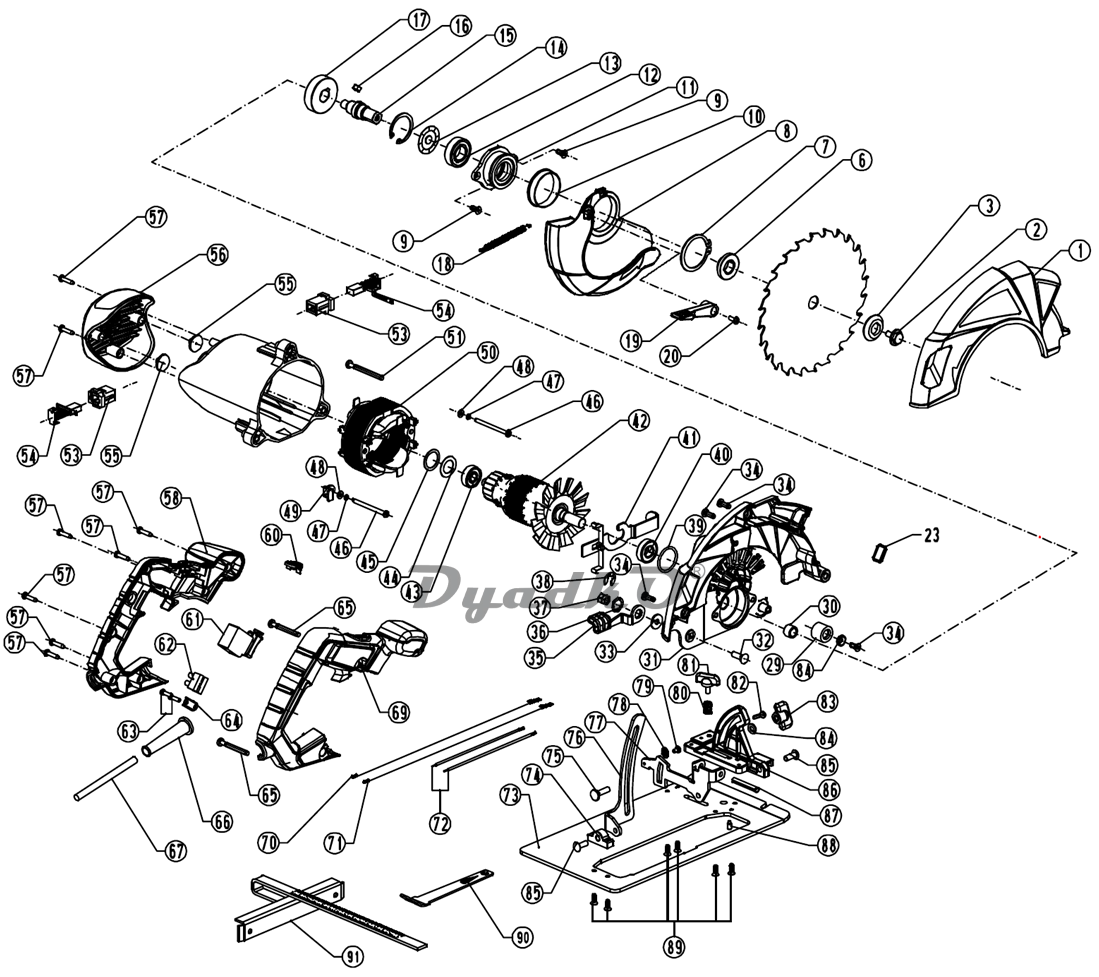 Запчасти Elitech ПД 1763