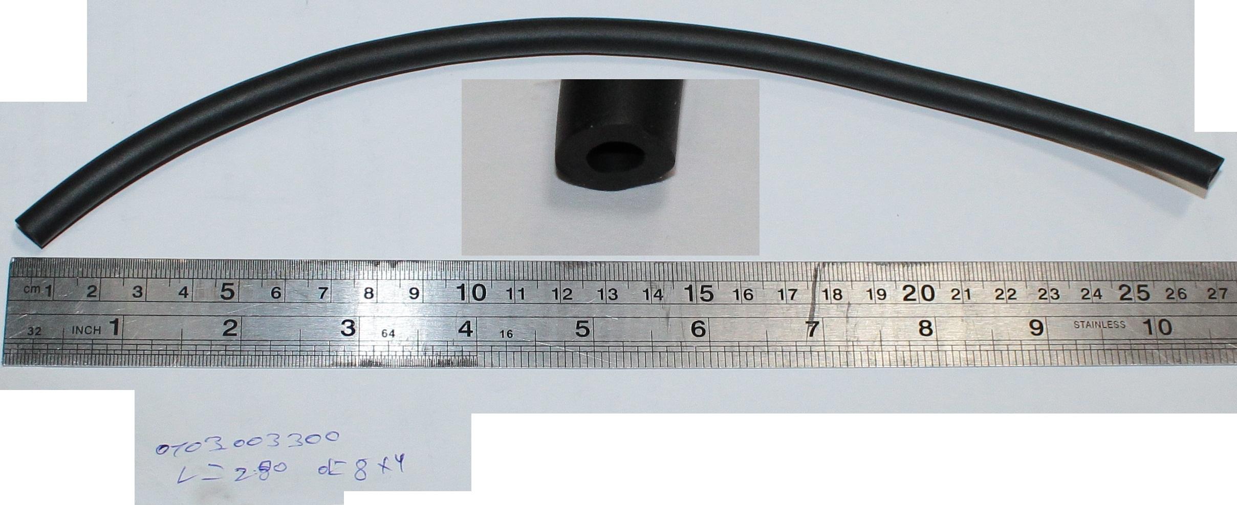 Трубка топливная d4хD8х260 14301-A142-0000 <br>(Артикул: 0103.003300)