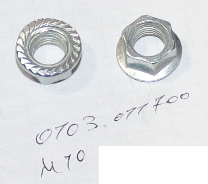 Гайка М10х1.25 GB/T6177.2-2000 <br>(Артикул: 0103011700)