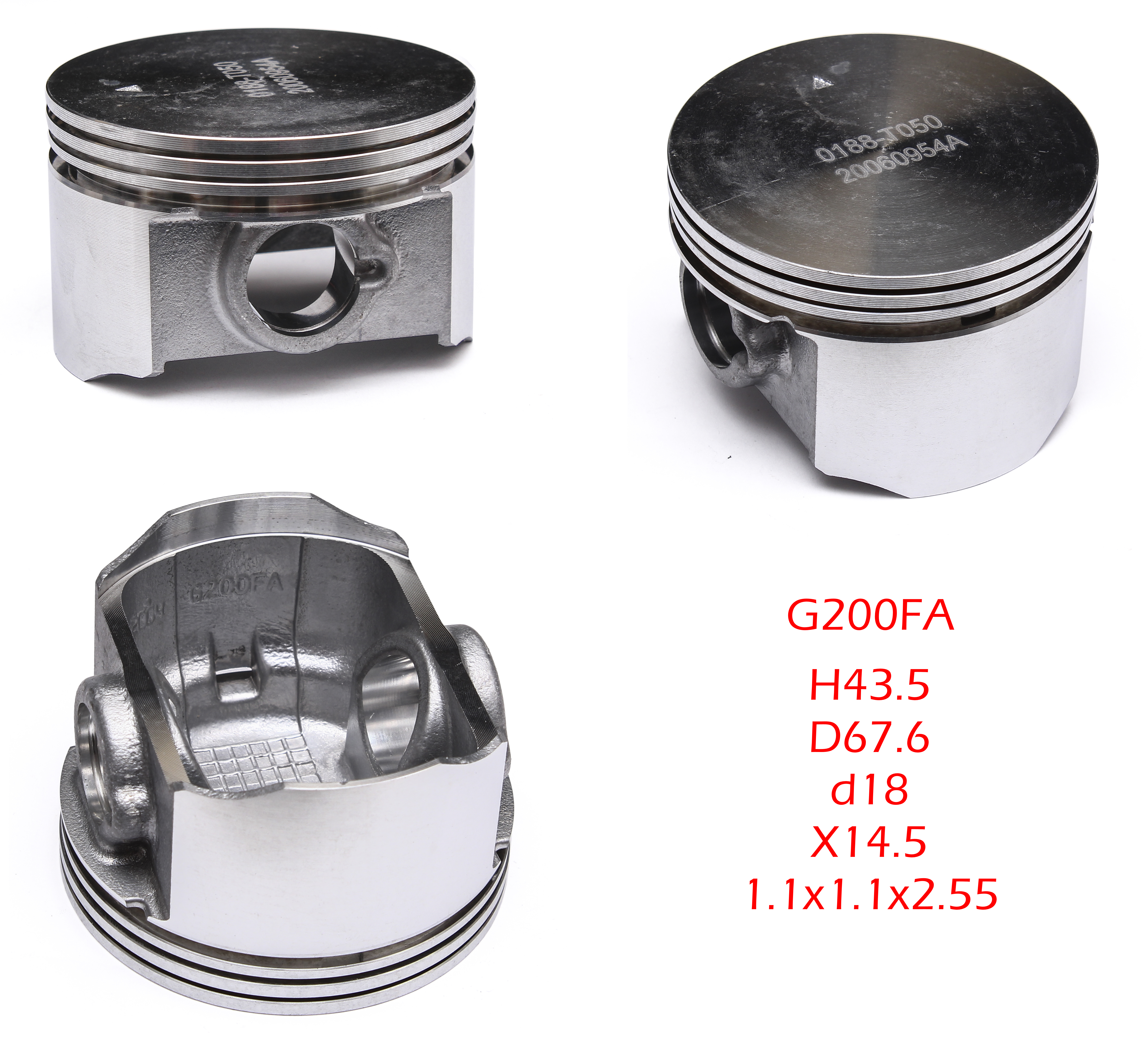 130030083-T050; Поршень; <br>(Артикул: 0104.012800)