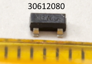 30612080 stabilivolt BC817-25 philipsSOT-23 marking：6BC <br>(Артикул: 0600.116300)