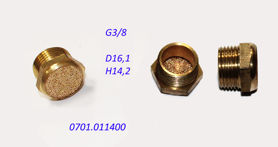 Фильтр воздушный в сборе G3/8\