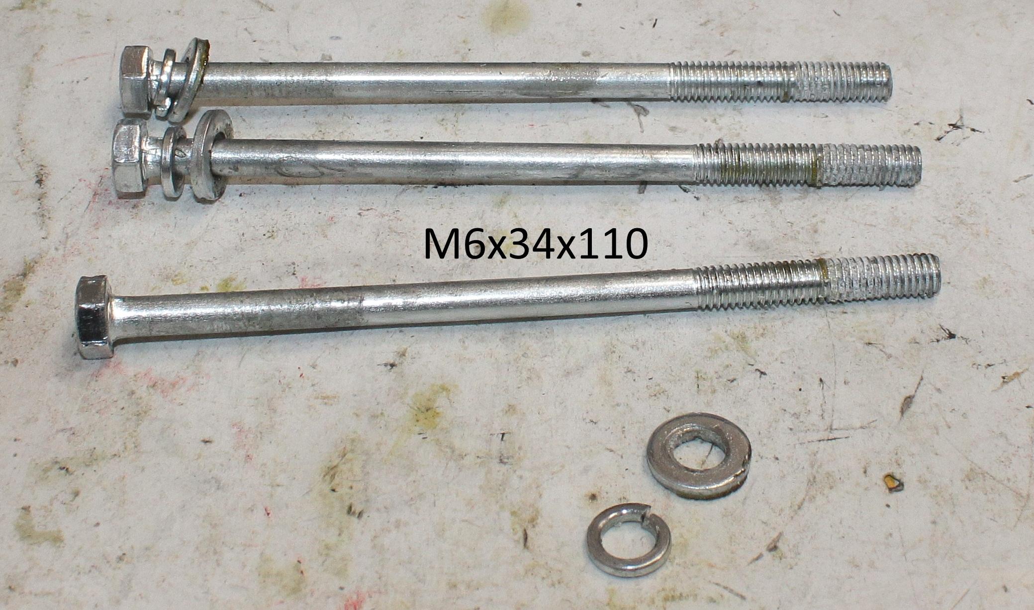 Болт М6х45-120 <br>(Артикул: 0701012900)