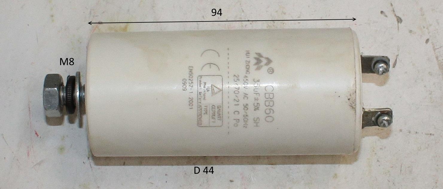 Конденсатор 12|iF/250B с <br>(Артикул: 0701.045400)