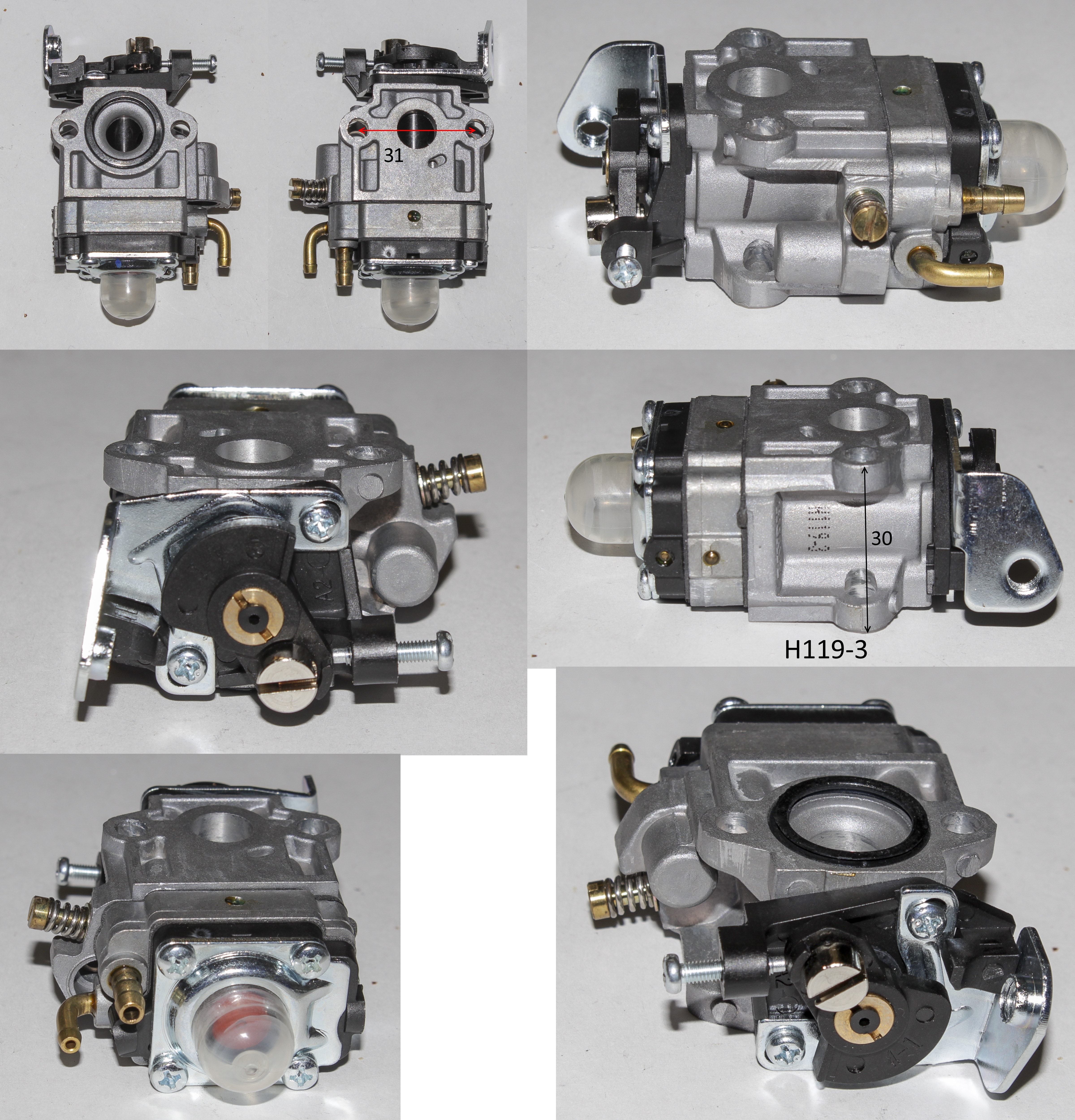 Карбюратор D10,5/крш.2/кор.1 Т1150 <br>(Артикул: 0802.060100)