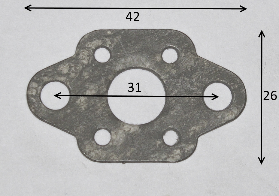 Прокладка под карбюратор \\ gasket seal <br>(Артикул: 0802.105500)