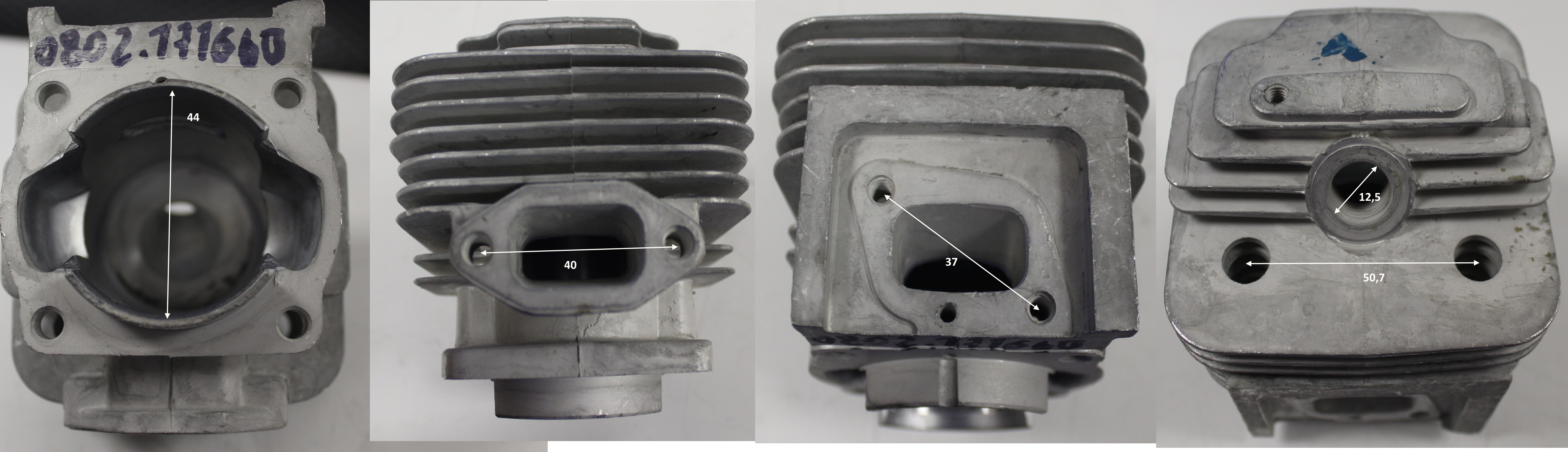 LH-520-ENGINE-32 Цилиндр двигателя D44х67хH33 1E44F-5 T52+P. <br>(Артикул: 0802.171660)