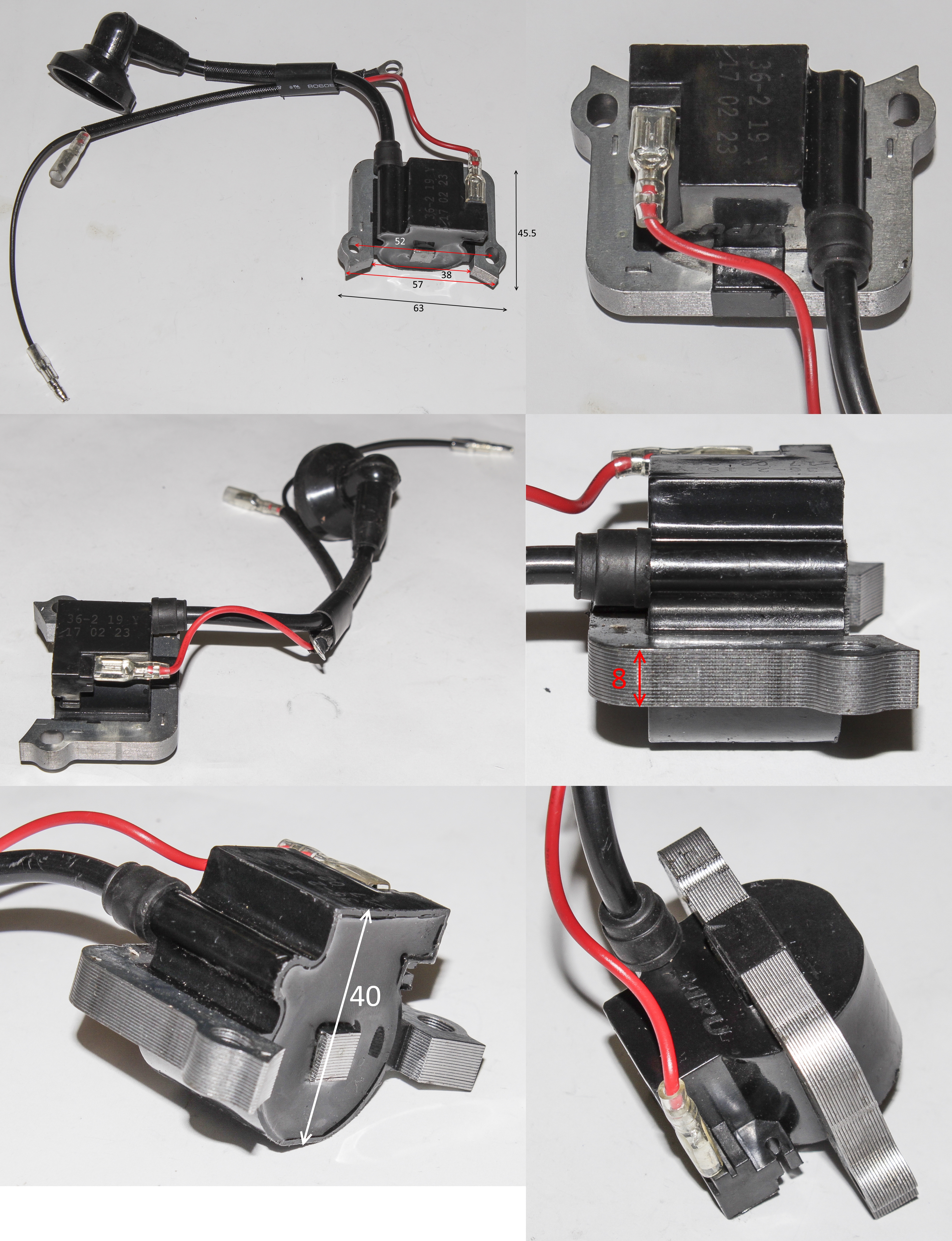 LH-BC330-ENGINE-25 Катушка зажигания в сборе <br>(Артикул: 0802.173440)