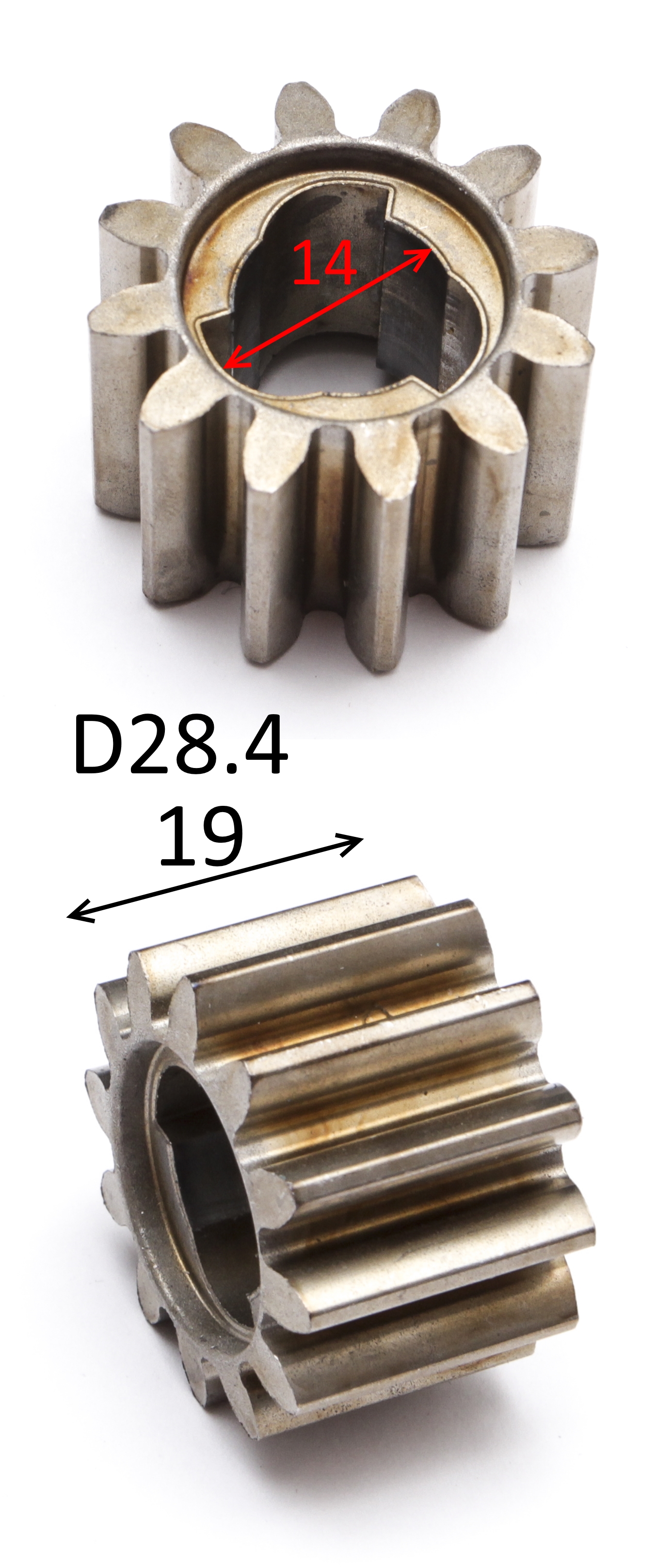 KCL16B-27; шестерня ведущая ; <br>(Артикул: 0803.089750)
