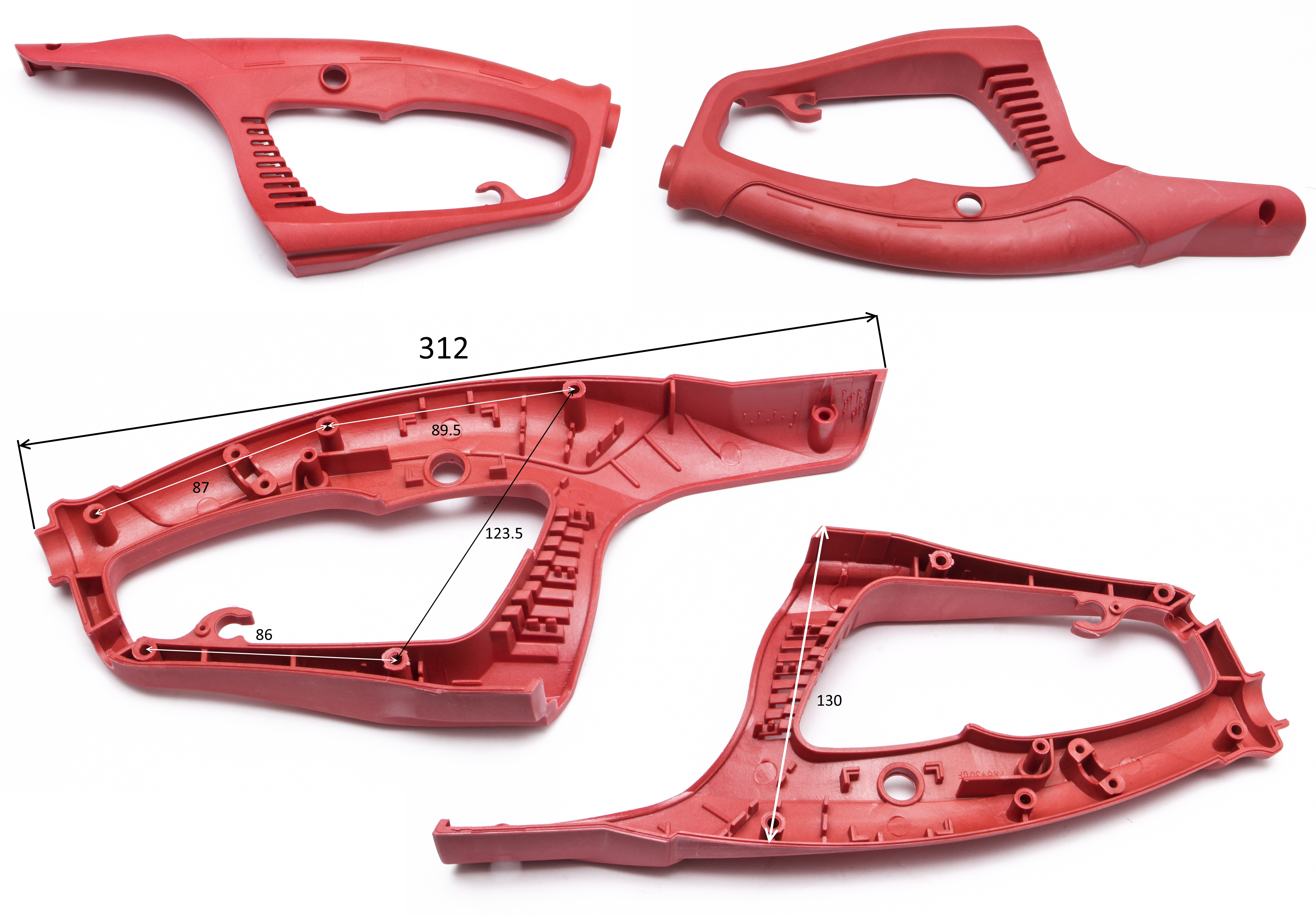 ручка левая часть \\ left handle 8001-471401 <br>(Артикул: 0804.010900)