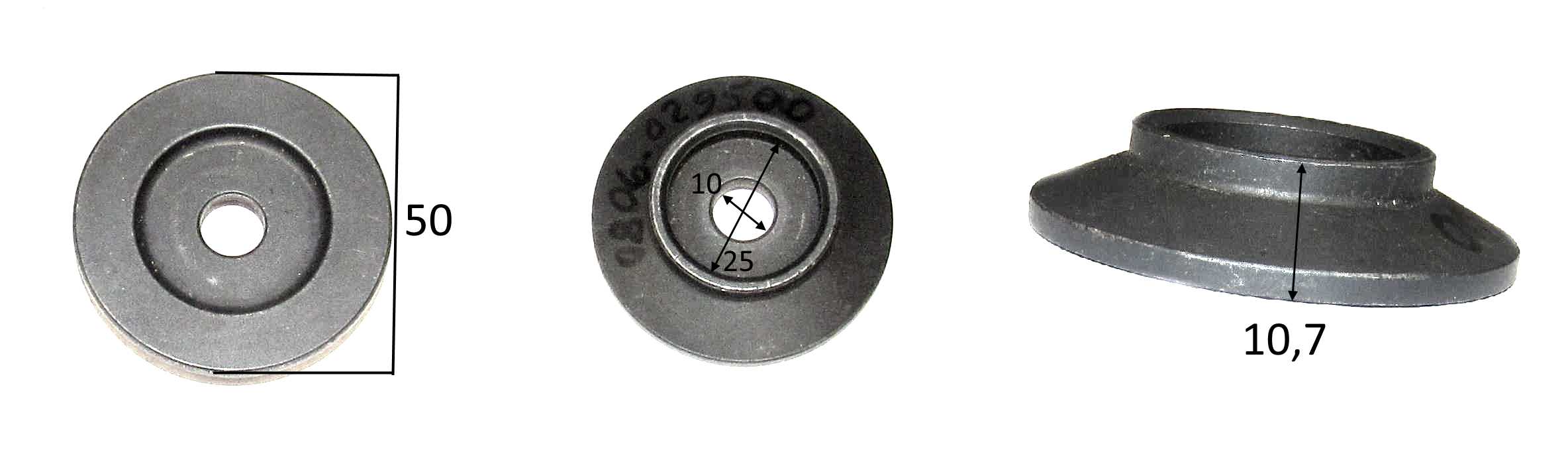 Шайба фланцевая 10x50-11 д. ножа <br>(Артикул: 0806029500)