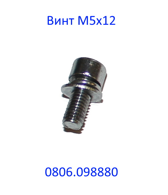 Винт М5Х12 <br>(Артикул: 0806.098880)