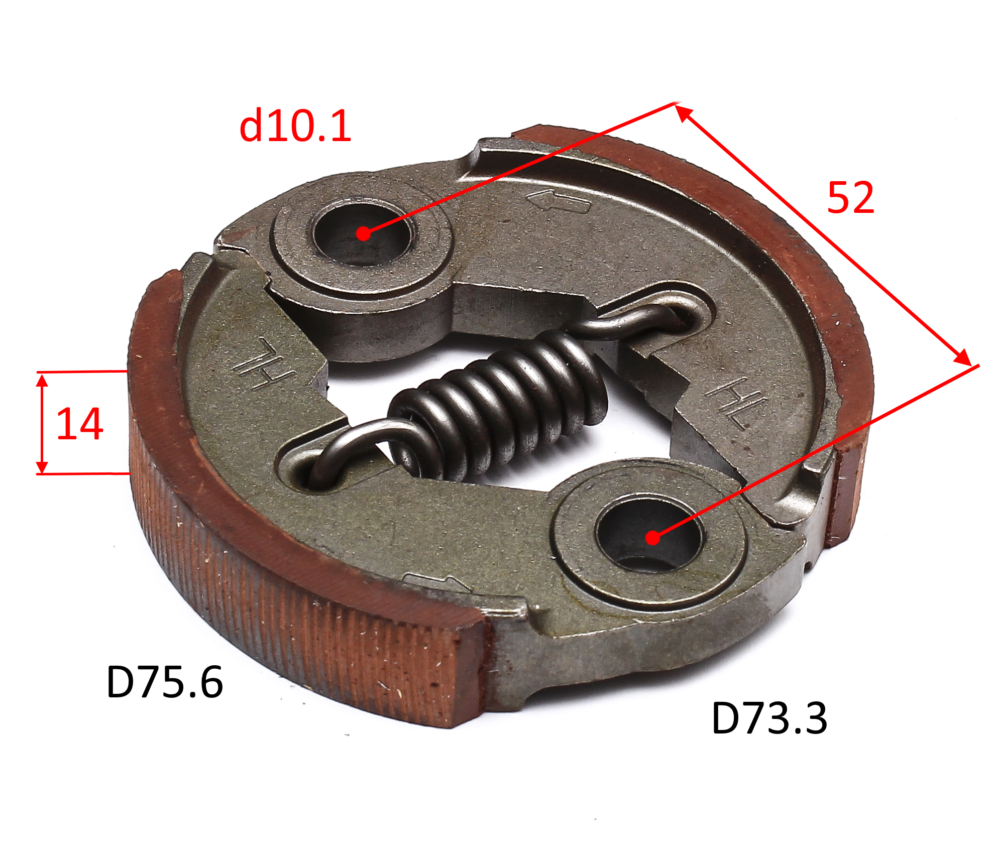 HY-E52032; диск сцепления в сборе; ; <br>(Артикул: 0810.003200)