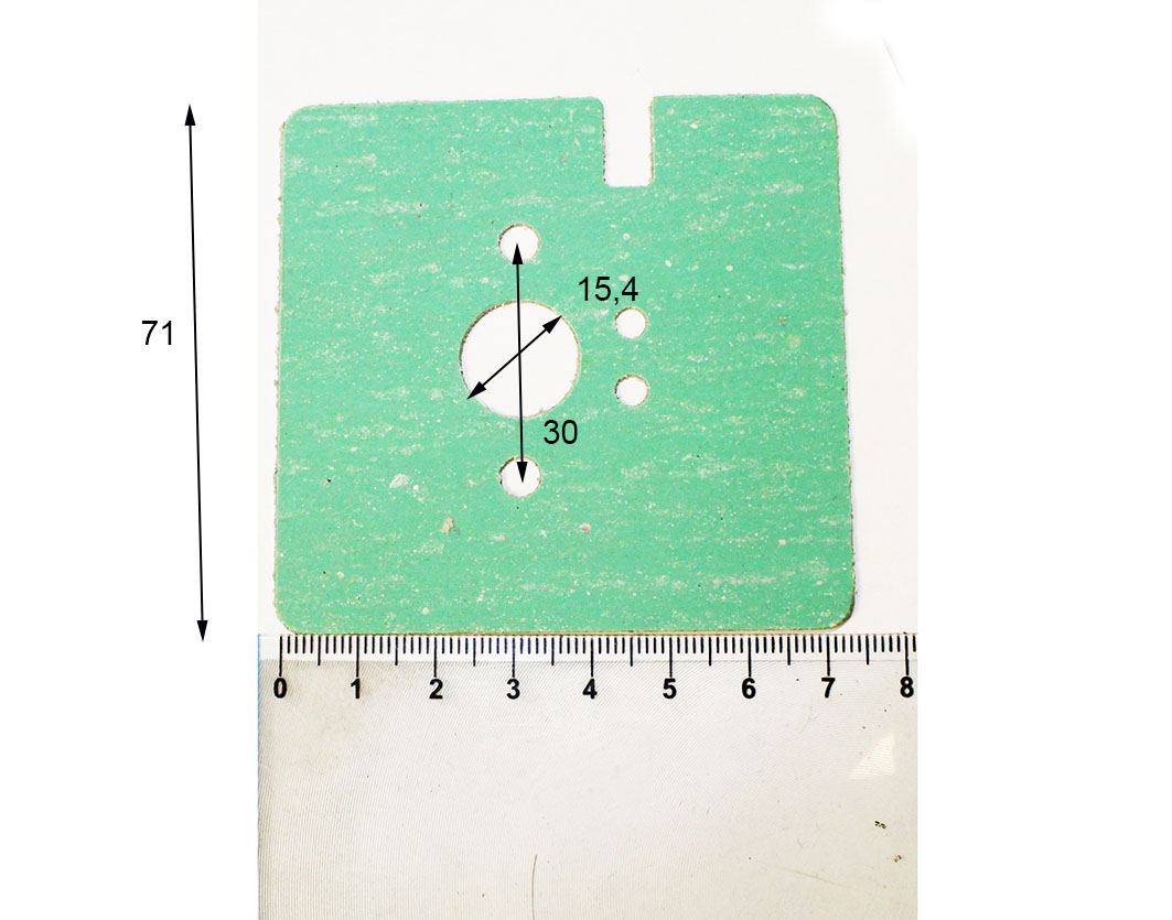 Прокладка карбюратора \\ carburetor gasket, HY-E58060 <br>(Артикул: 0810.015900)