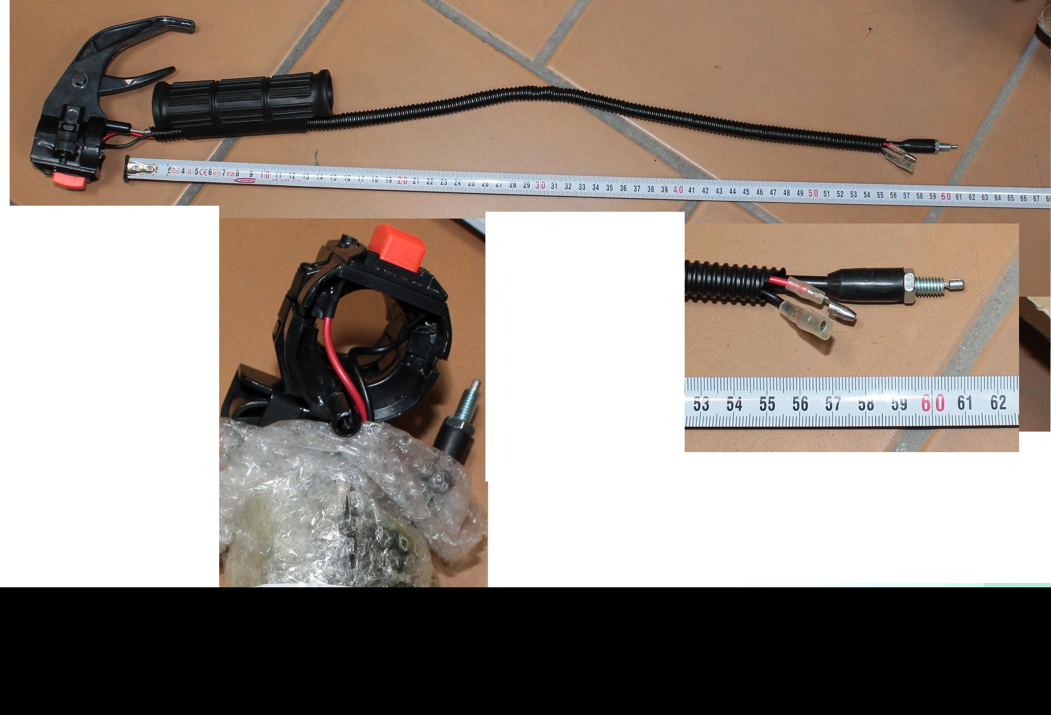 Ручка управления в сборе HY-2013GD30 <br>(Артикул: 0810.025200)