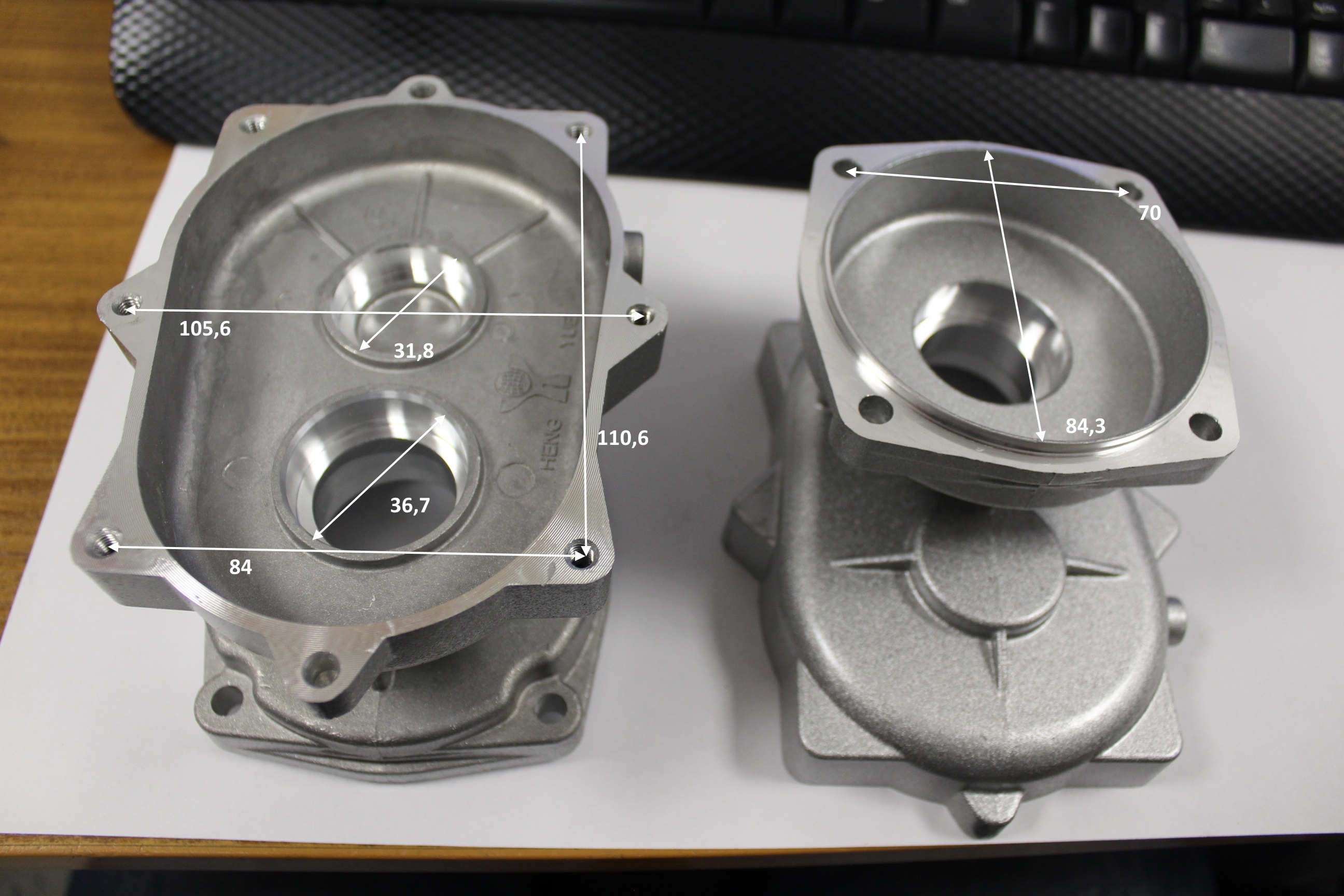 HY201502GD03; Корпус редуктора верхний; <br>(Артикул: 0810.030950)