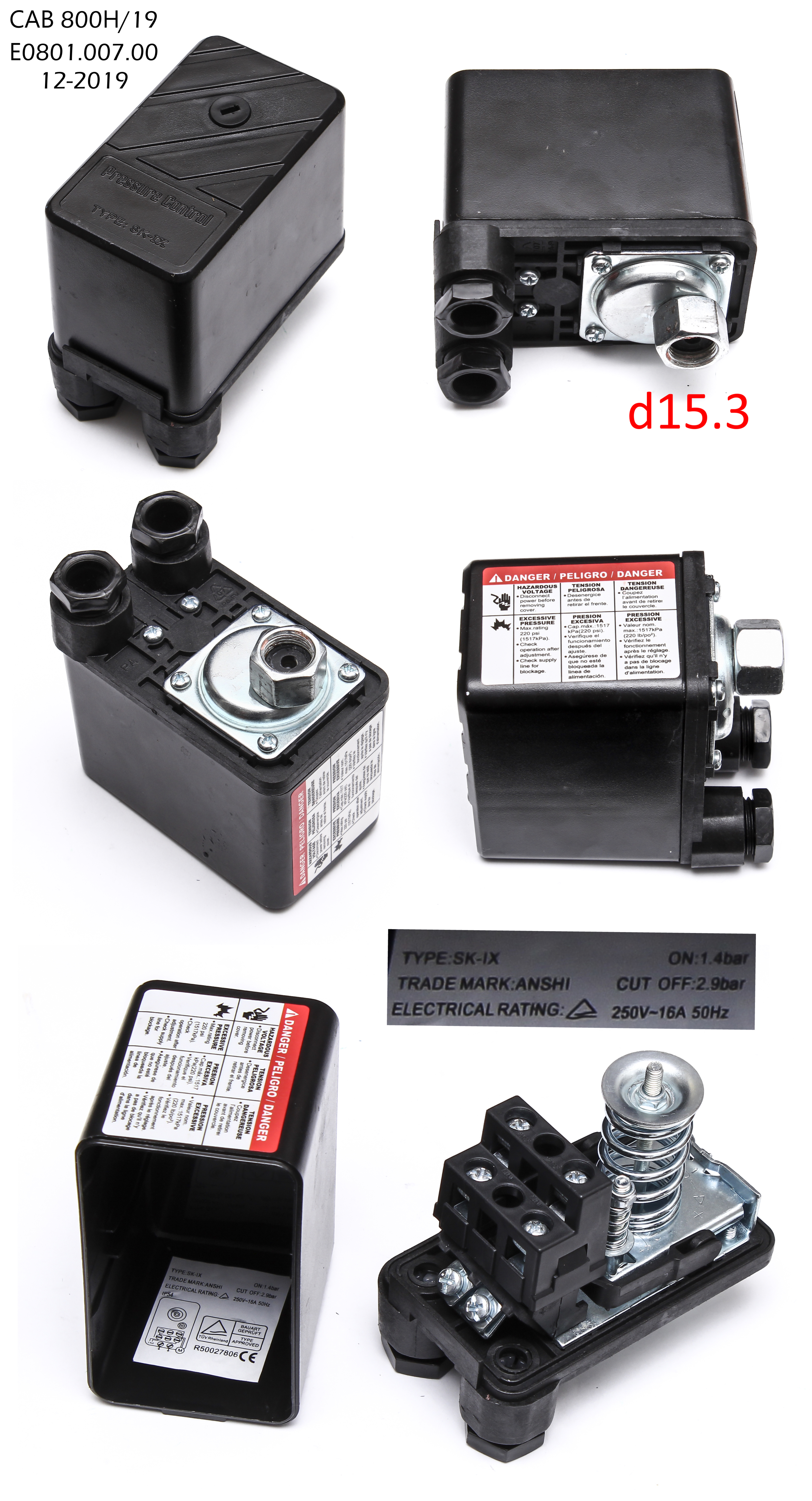 FGP1000JDF-24-51; Прессостат; <br>(Артикул: 1001.067650)
