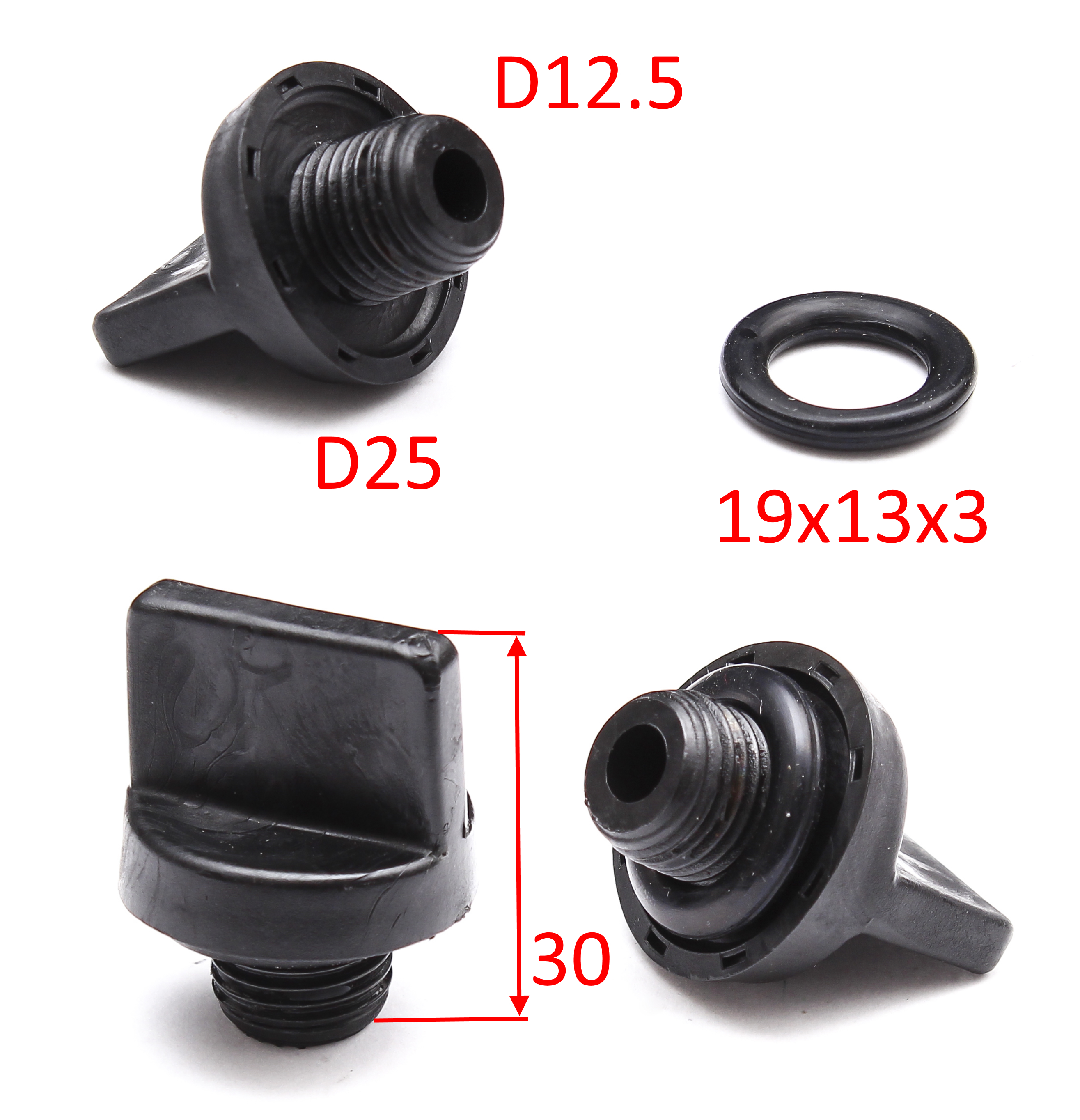 FGP1000JDF-24-1; Пробка пластиковая G1/4
